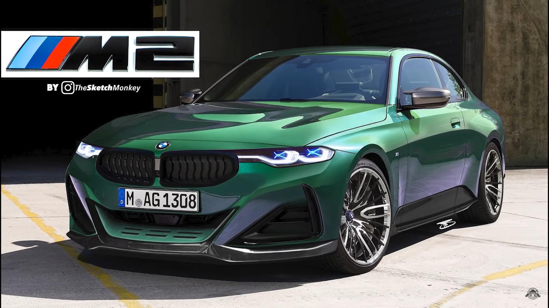 Bmw M2 Ignores Central Party Design Strategy Gets A Cgi