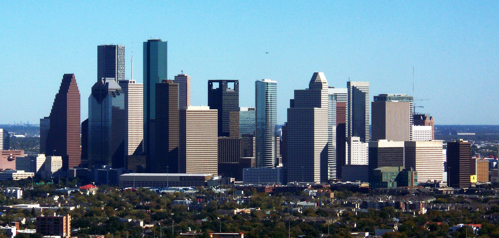 Better skyline Houston or Dallas Atlanta Vega showing union