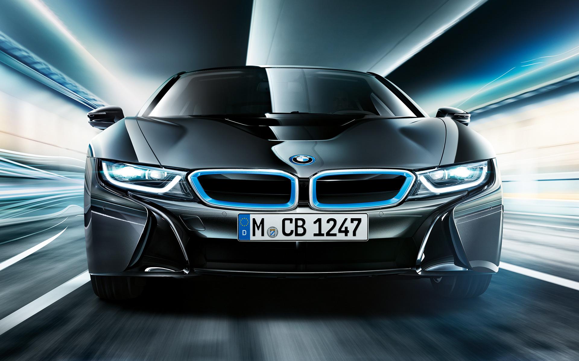 Wallpaper Bmw I8 Protonic Frozen Black Edition