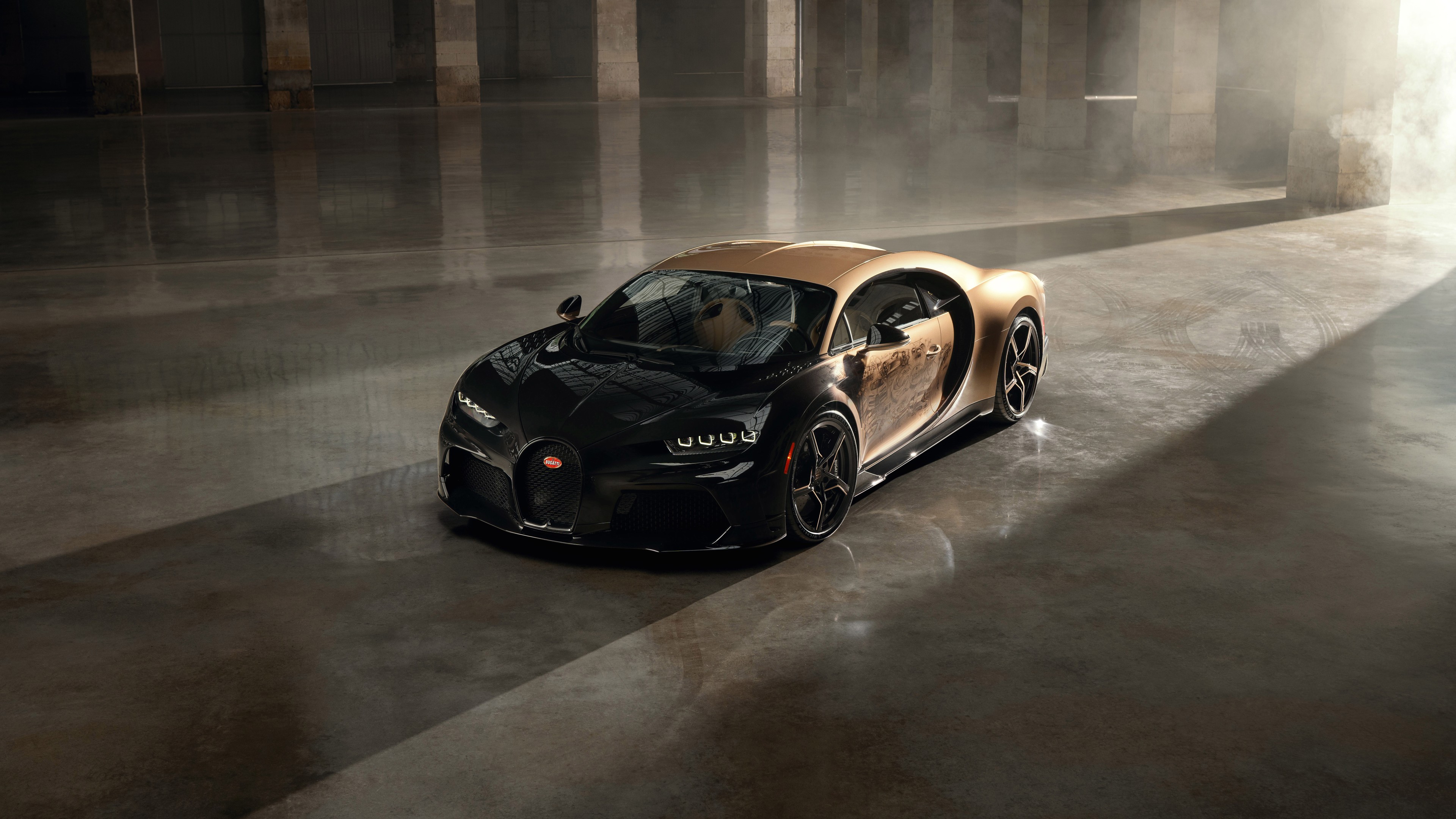 Bugatti Chiron Super Sport Golden Era 4k Wallpaper