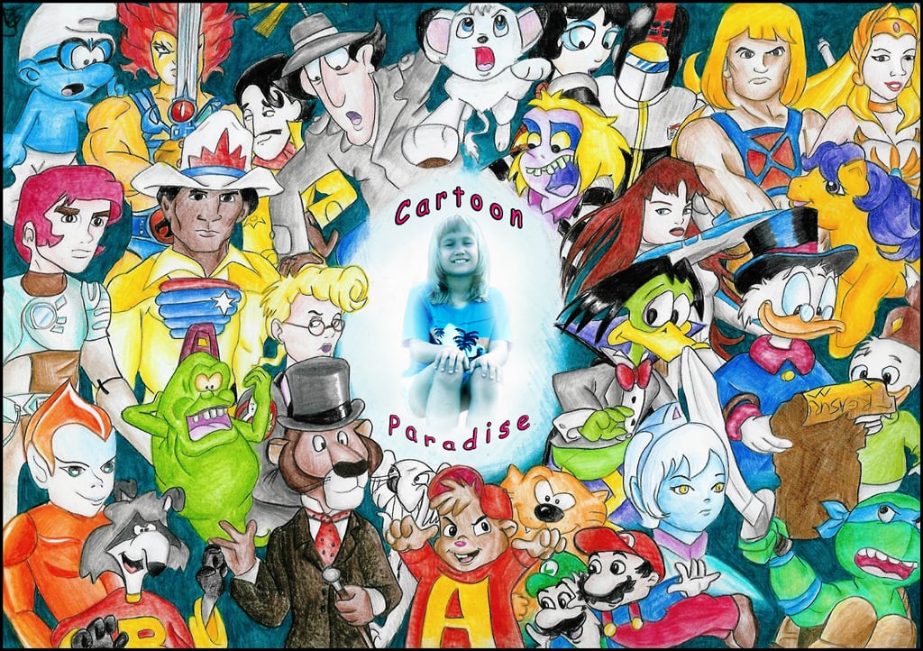 80s Cartoons Wallpaper Cartoon paradise by