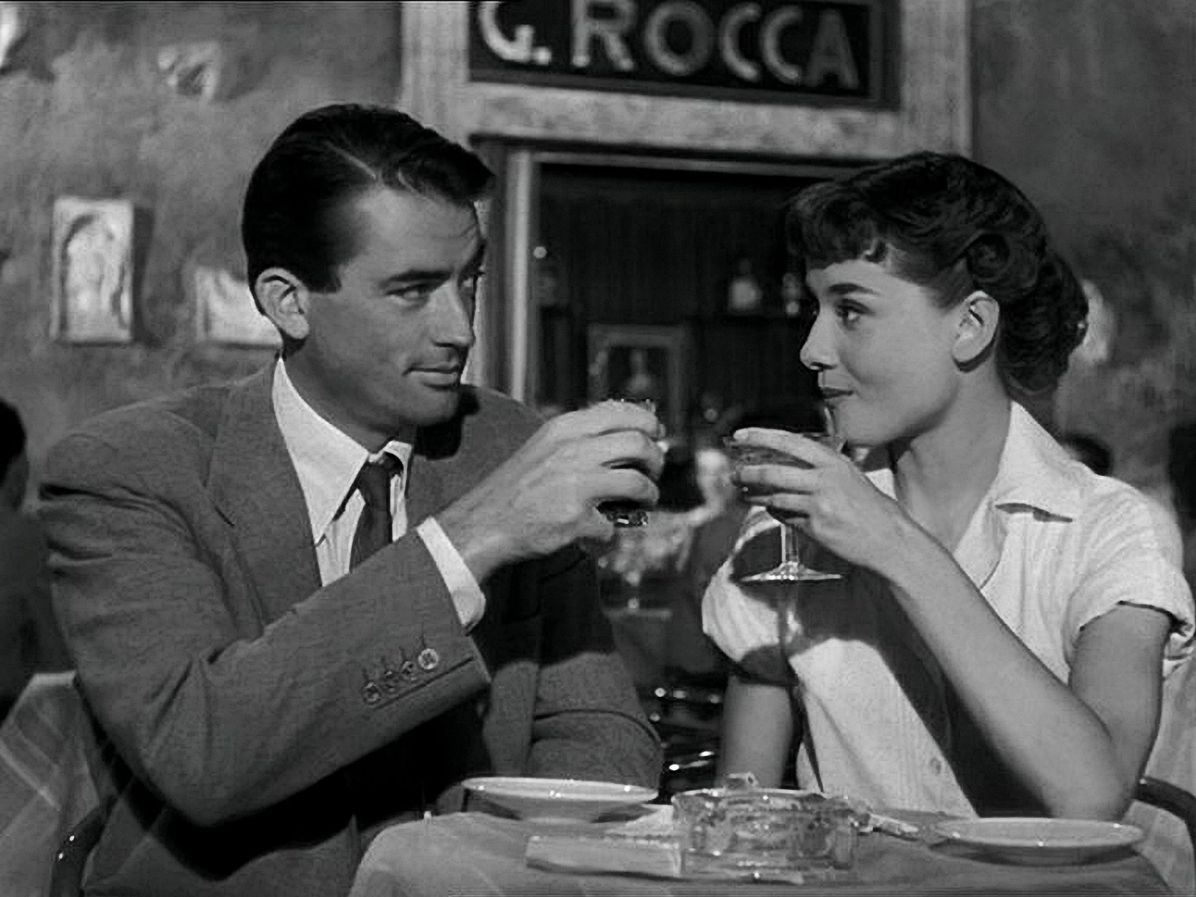 Gregory Peck Audrey Hepburn Roman Holiday