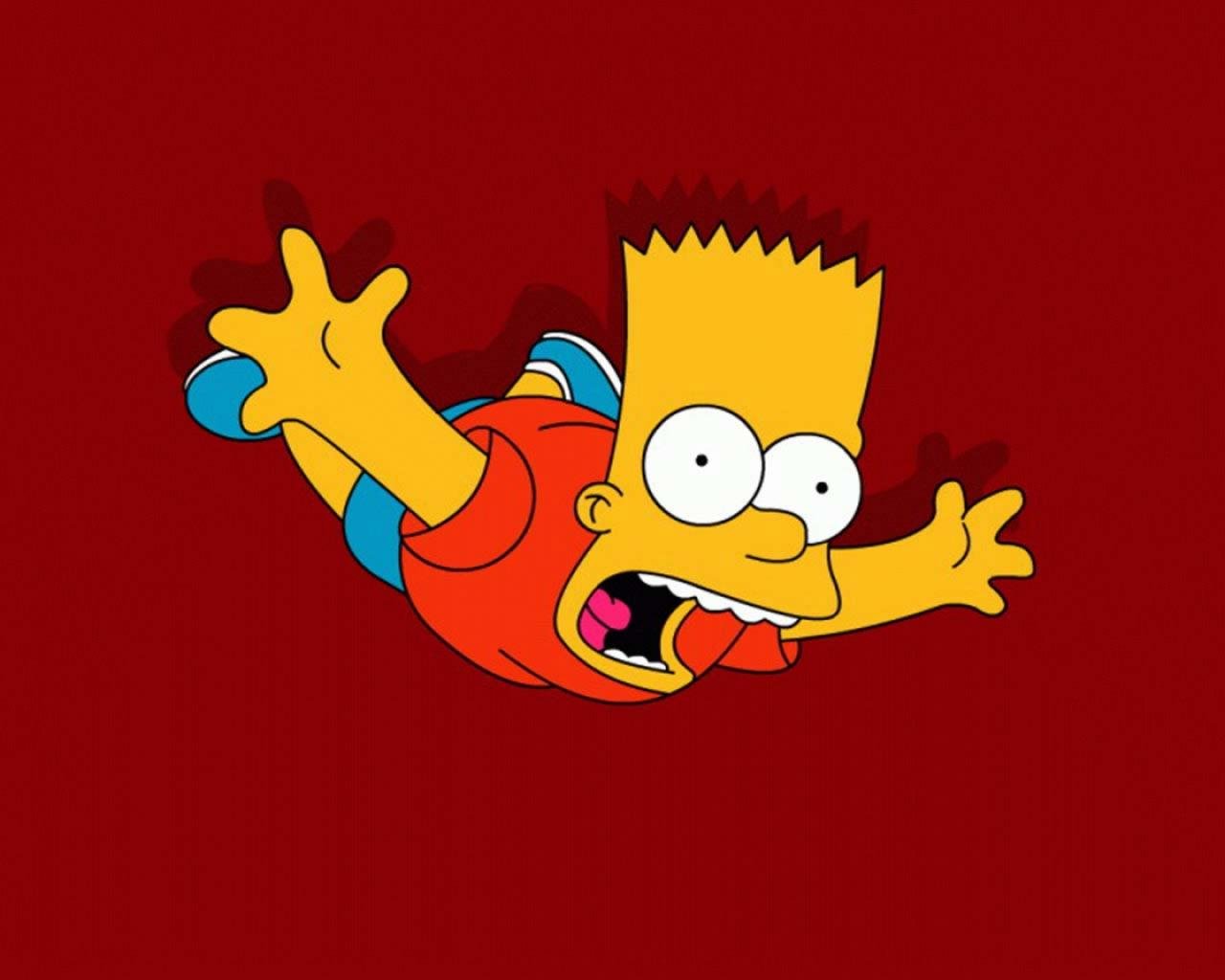 Bart Simpson Weed Wallpaper On