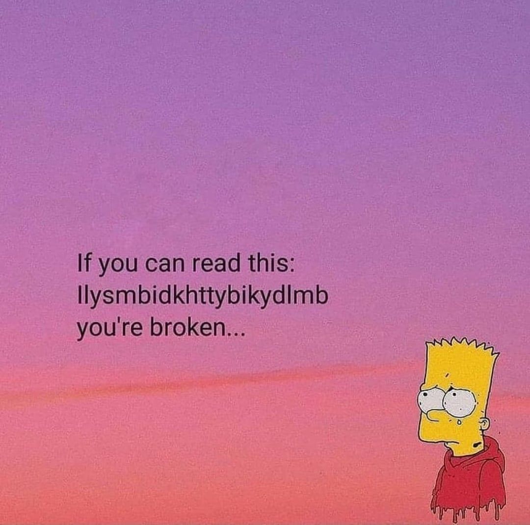Bart Simpson Aesthetic Wallpaper