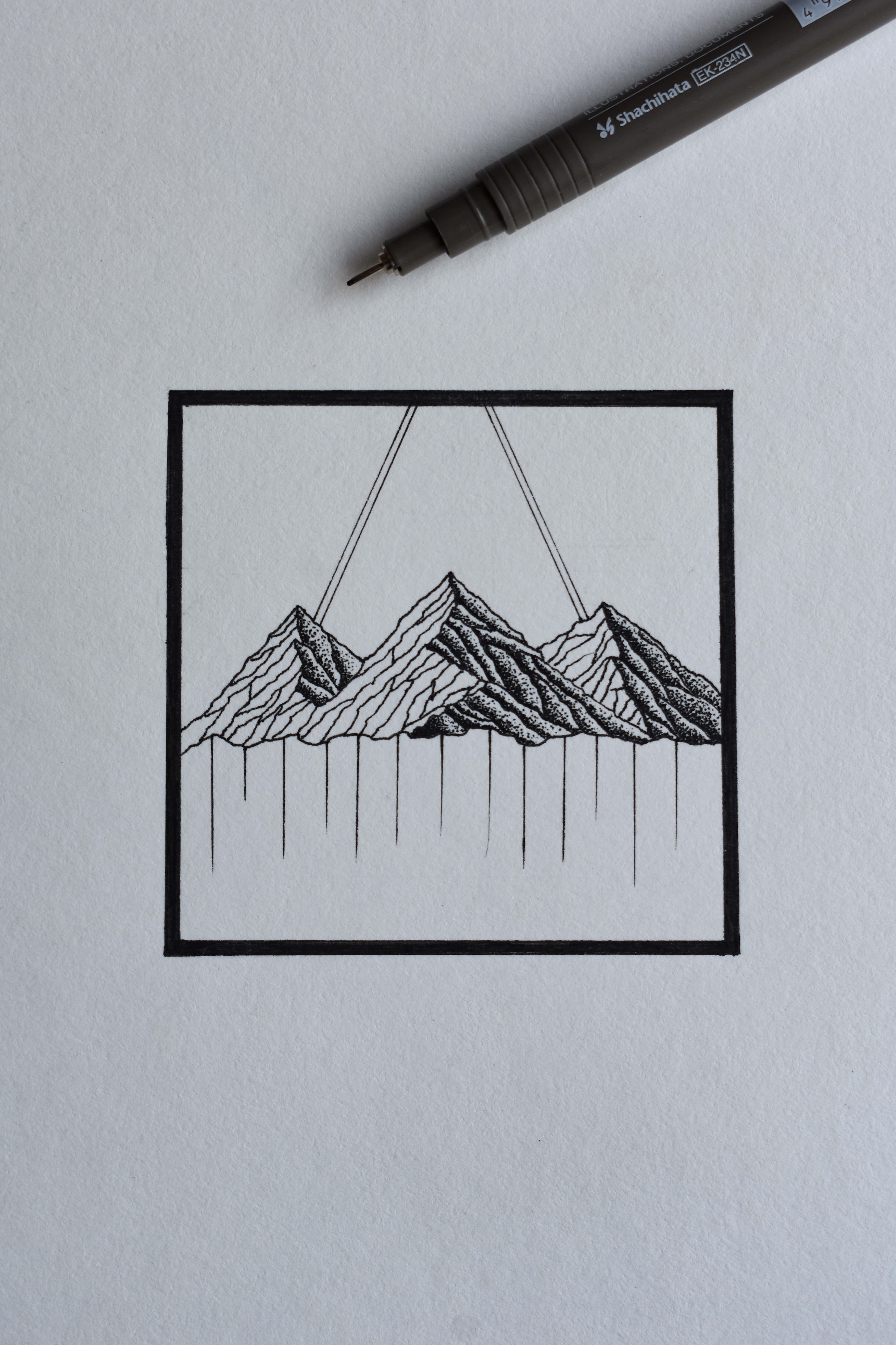 Black And White Drawings X Wallpaper