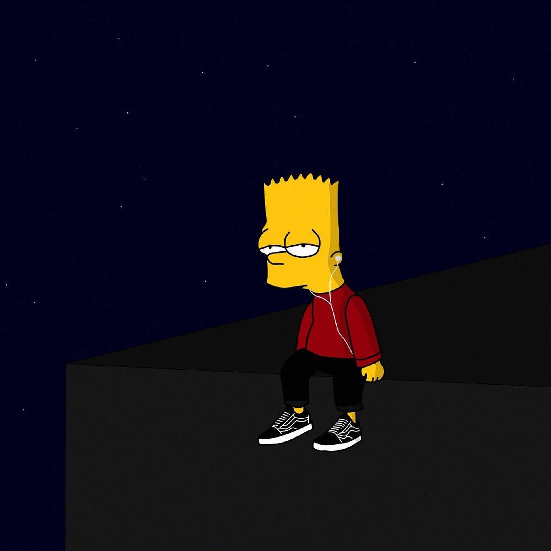 Bart Simpson Sad Wallpaper