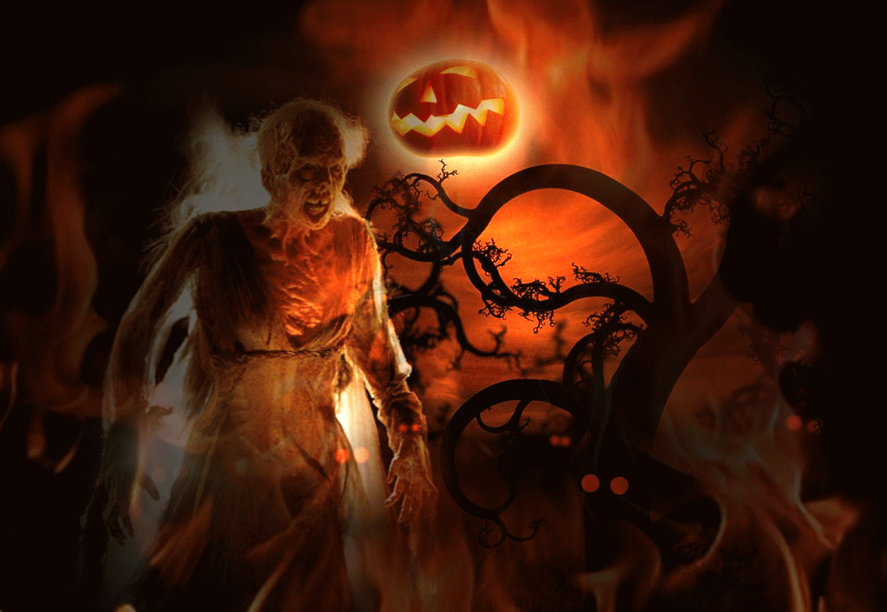 Spooky Halloween Wallpaper WallpaperSafari