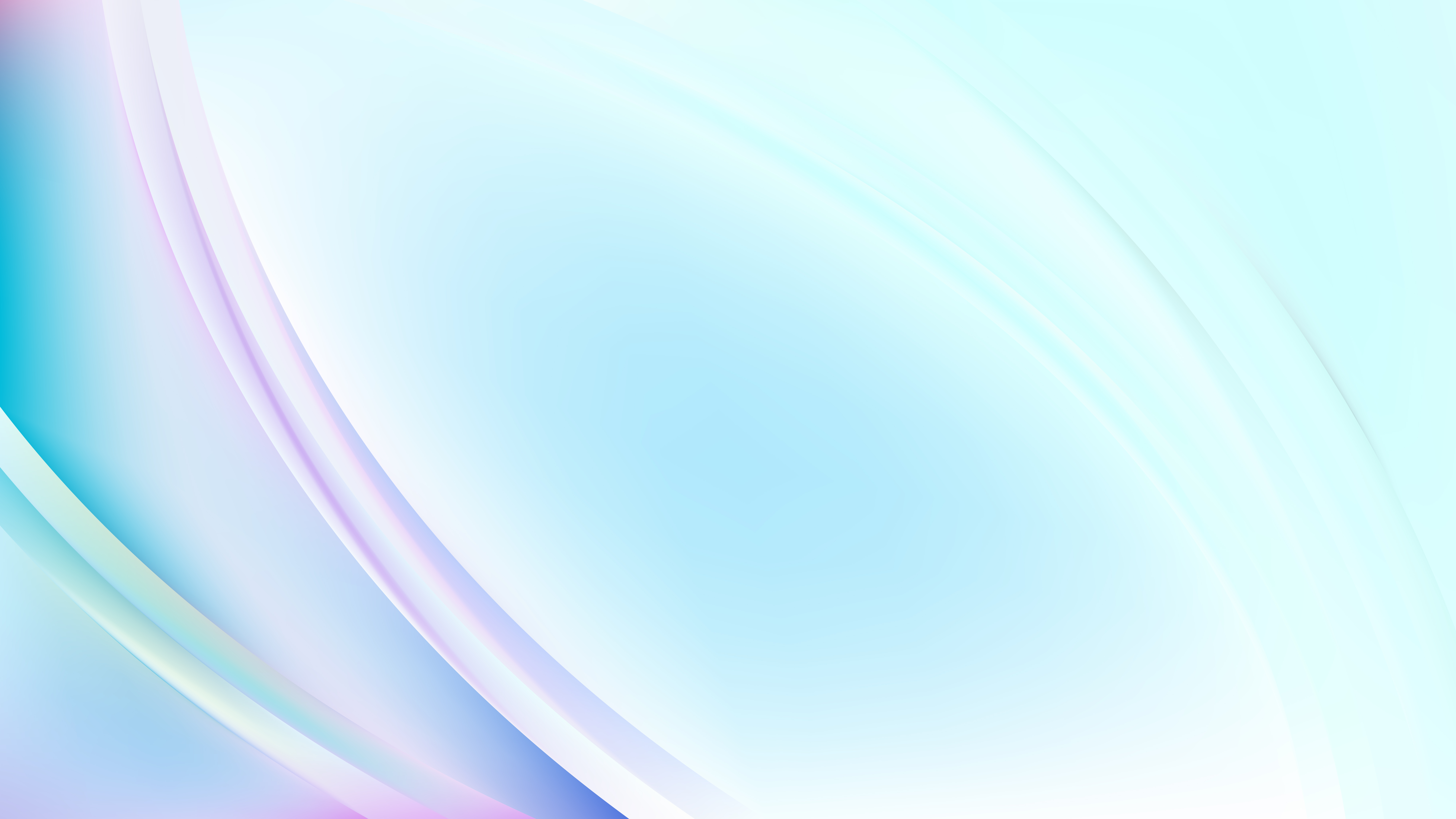 Glowing Abstract Light Blue Wave Background Vector
