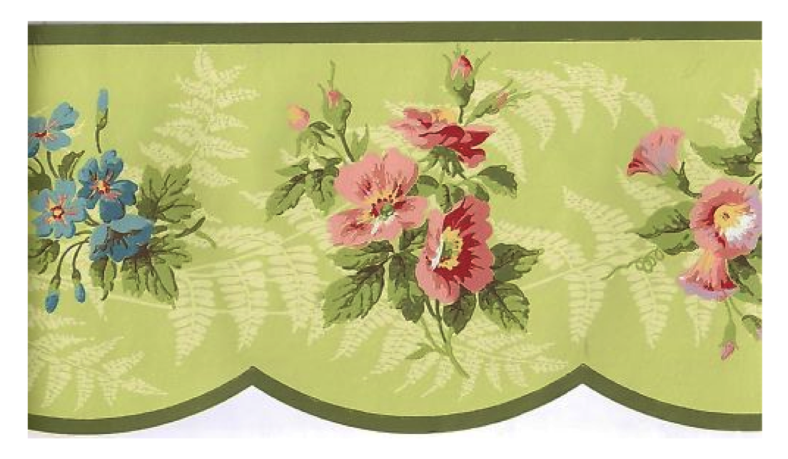 Free download Floral Fern border Wallpaper Pinterest [1104x643] for