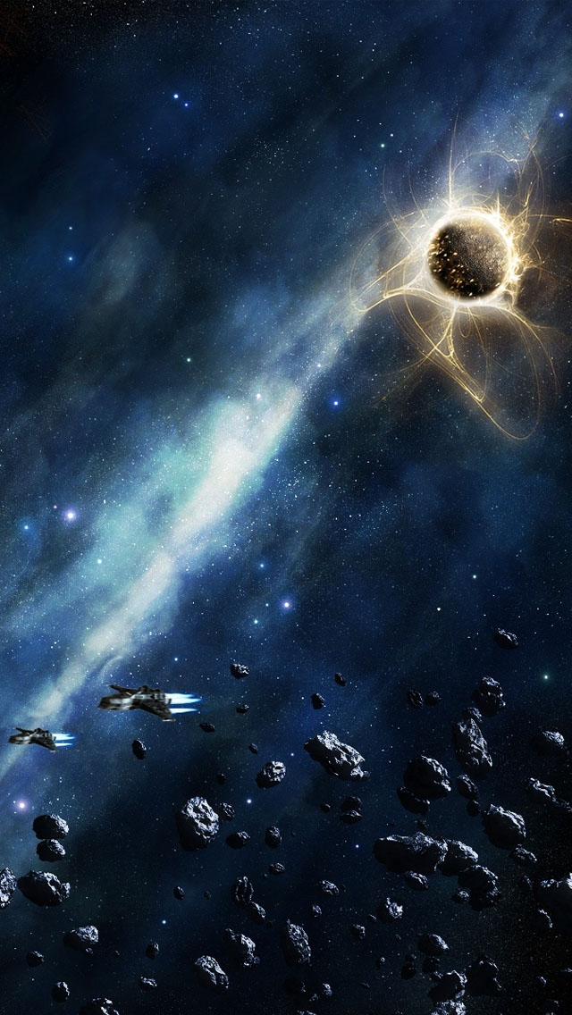 Best Asteroid Belt iPhone HD Wallpaper