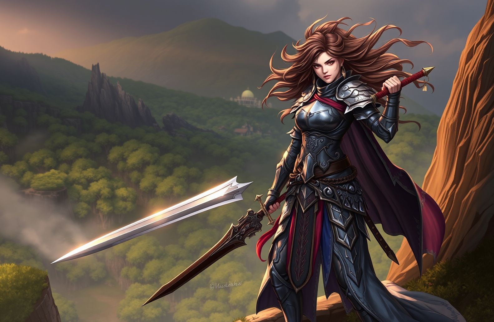 Fantasy Warrior Women Wallpaper