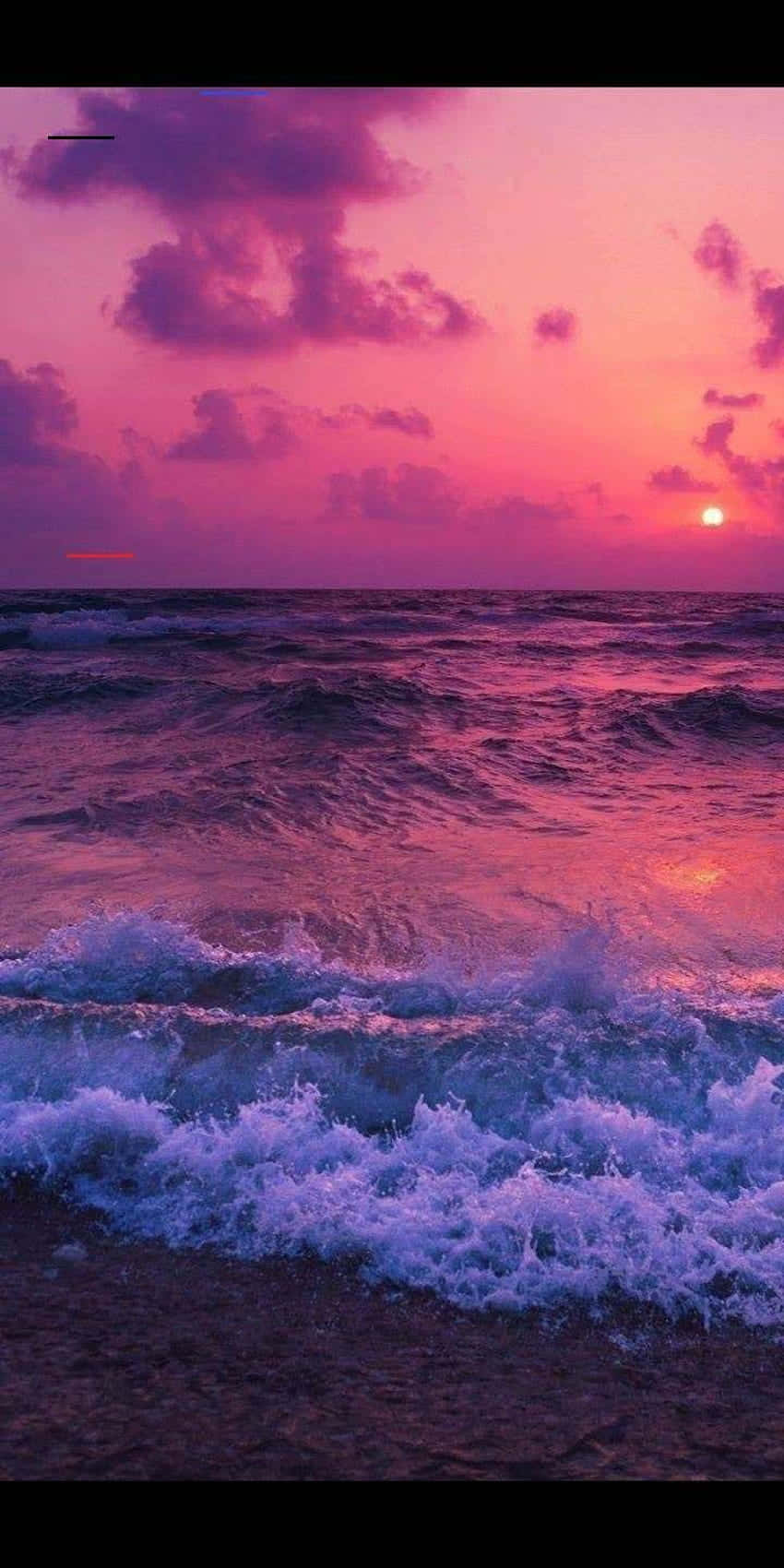 An Epic Minecraft Sunset Wallpaper