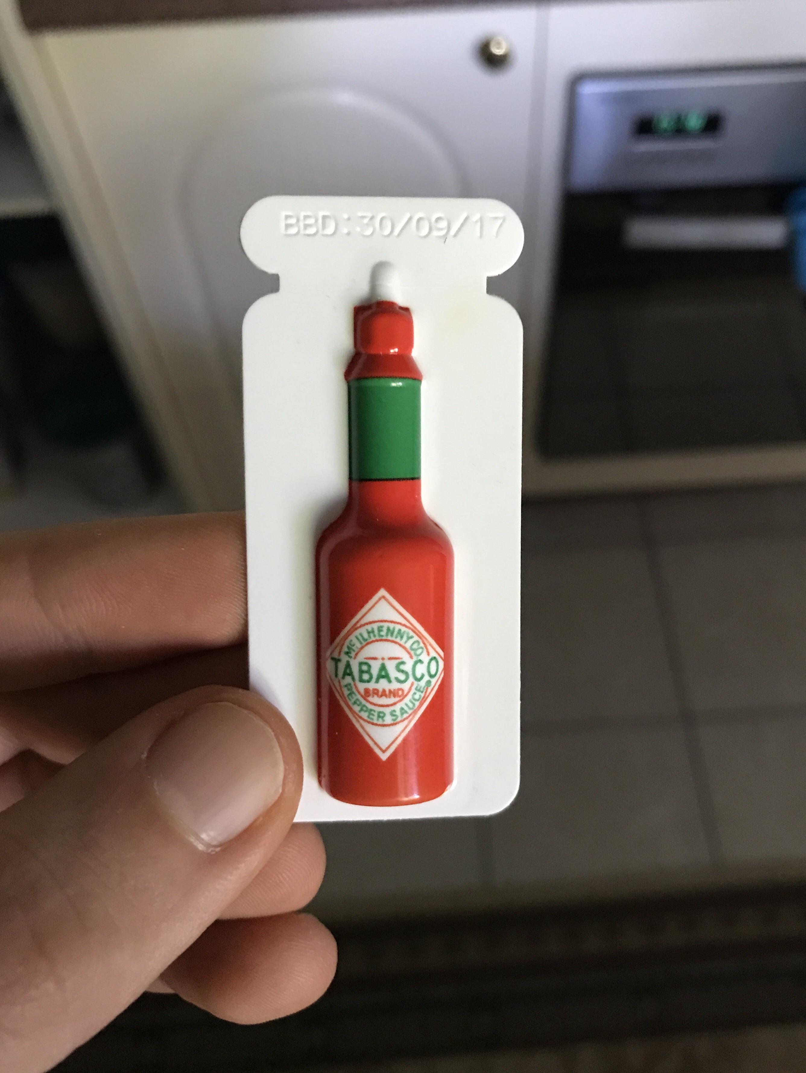 This Mini Tabasco Squeezy Sauce Packet Rebrn