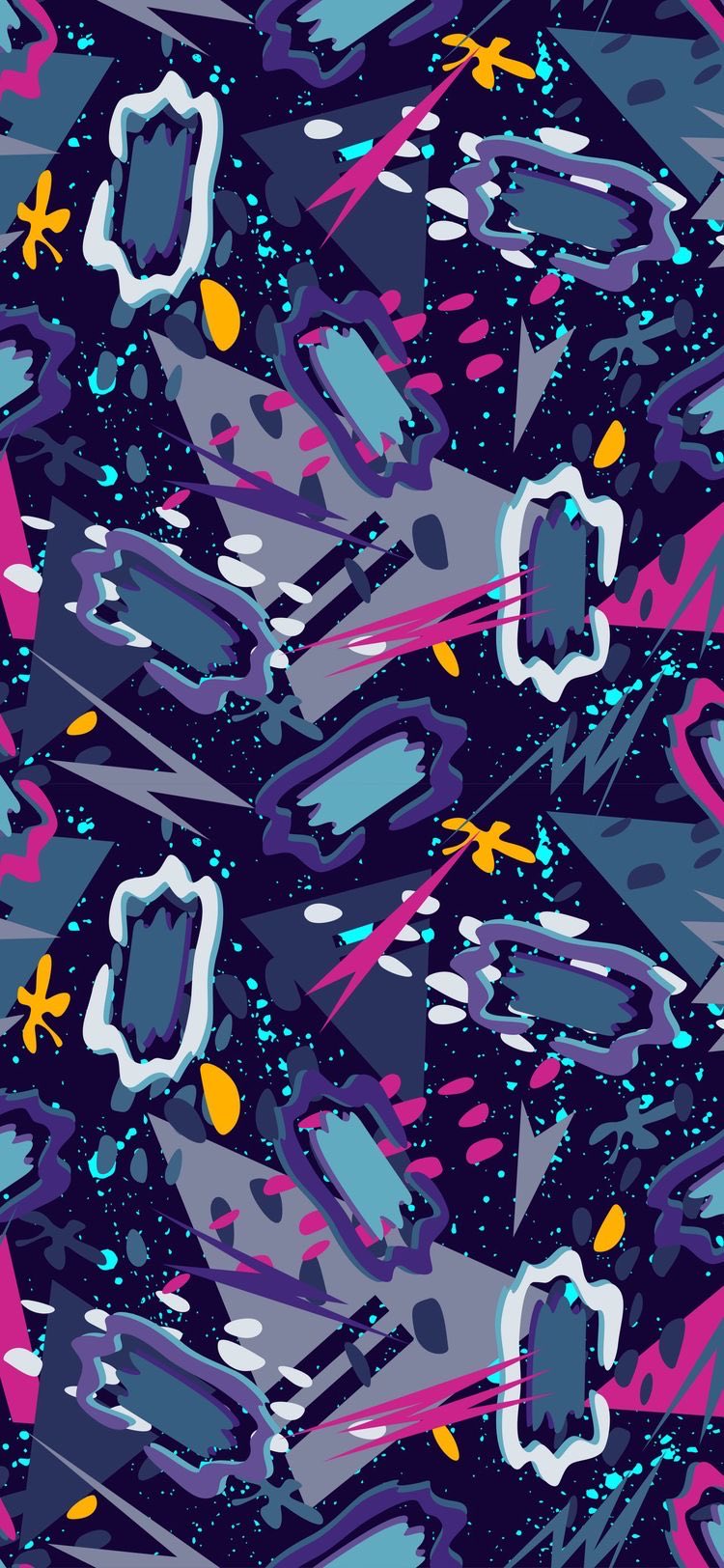 These Grungy Graffiti Wallpaper For iPhone