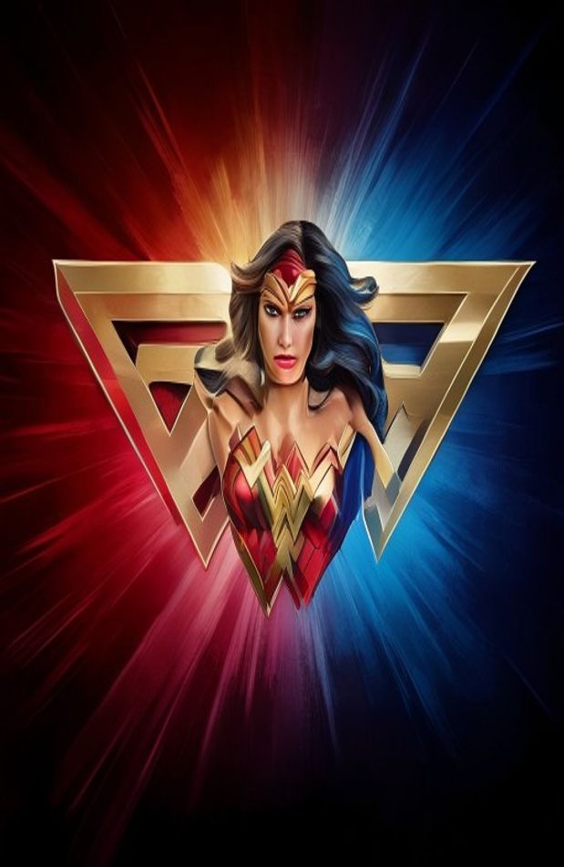 Wonder Woman Logo Wallpaper