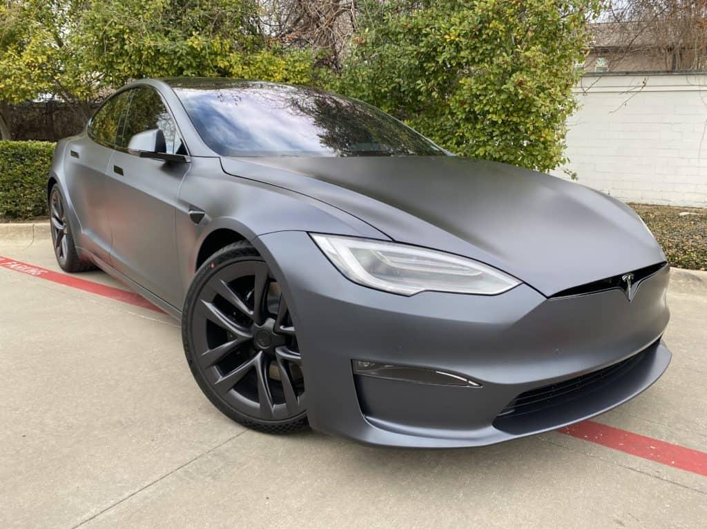 Xpel Dallas Tesla Model S Stealth Matte Finish Ppf