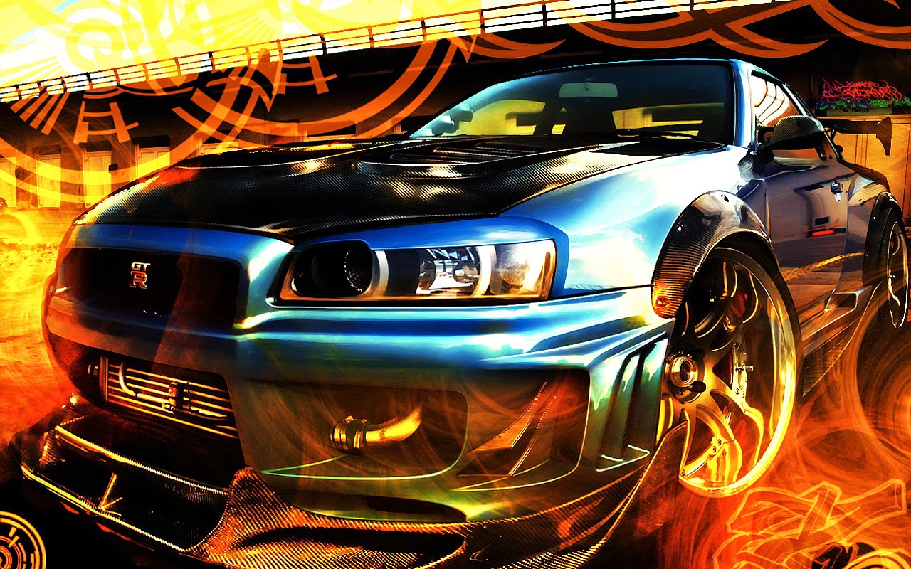 Cool Car Wallpaper with Animated Race Free 4D Wallpaper