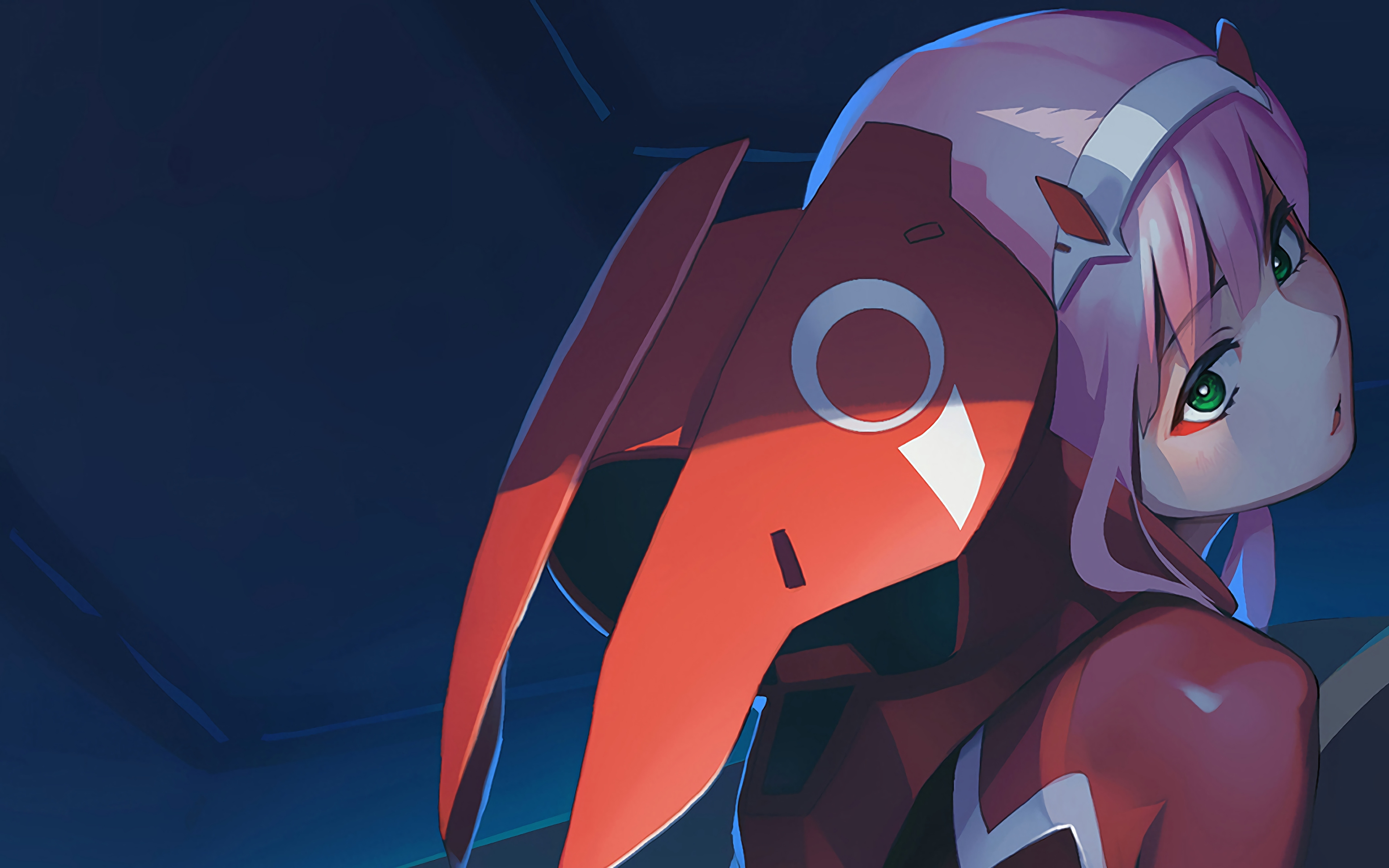 4k Zero Two Darling In The Franxx HD Wallpaper Image