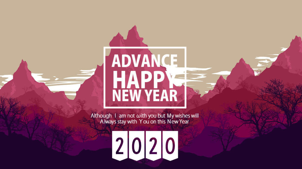 Advance Happy New Year Quotes Wishes With Image