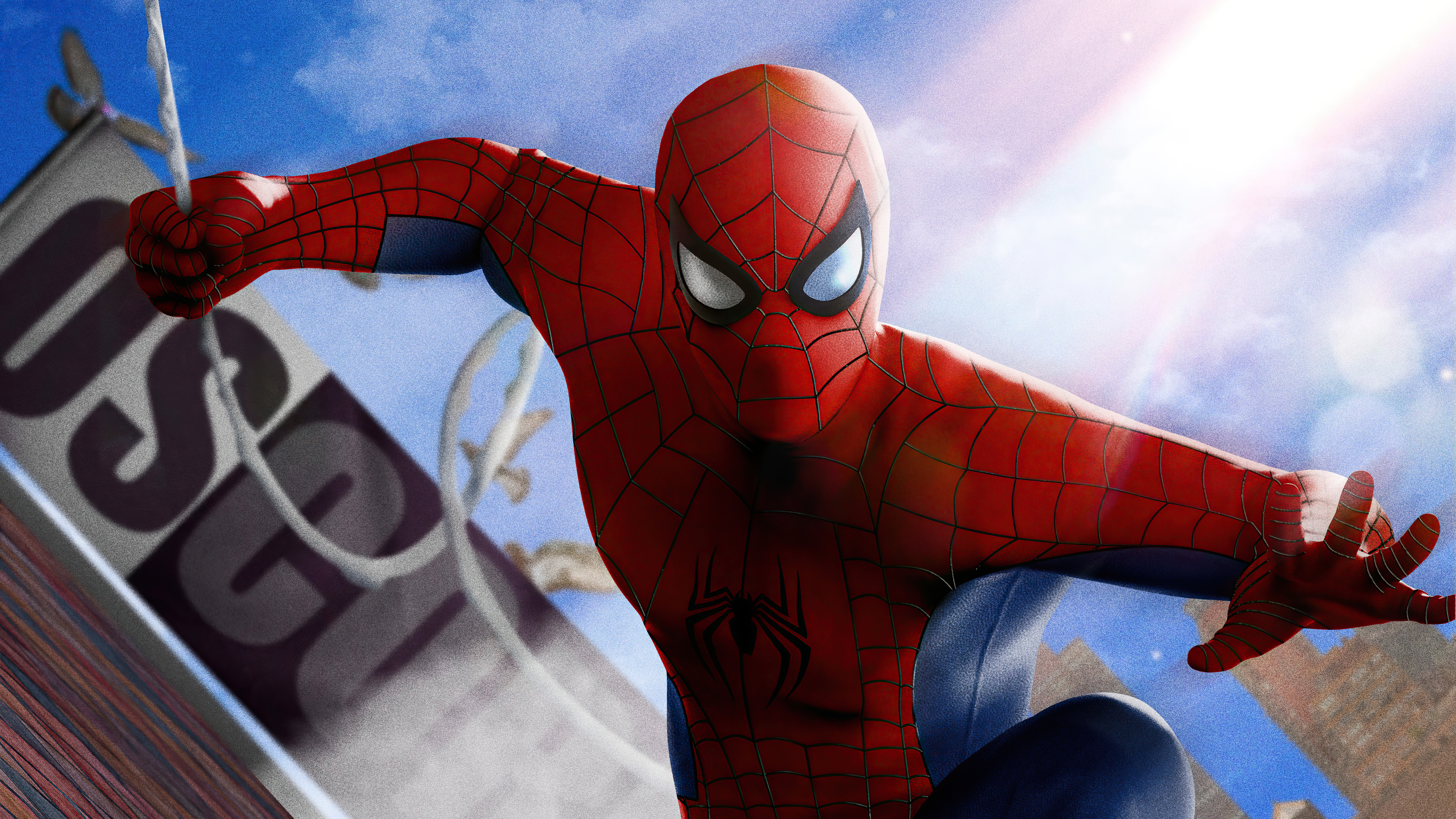 Spider Man 4k Ultra HD Wallpaper Background Image 5120x2880