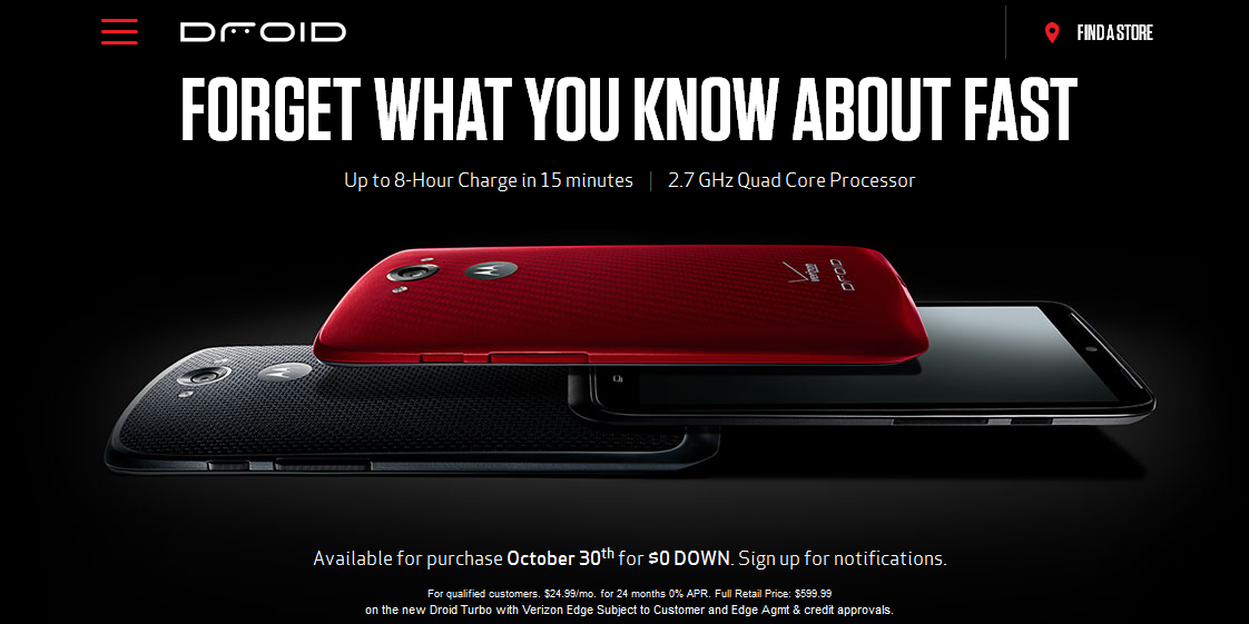 Verizon Officially Annonced The Motorola Droid Turbo