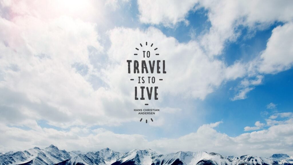 Travel Aesthetic Wallpaper Laptop Bersamawisata