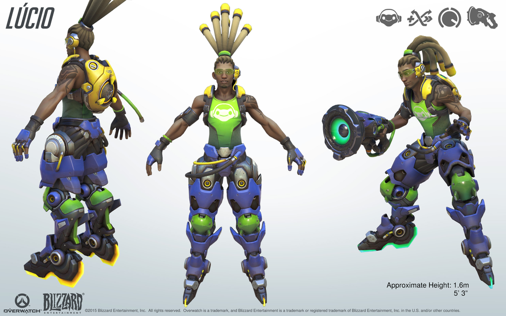 Lucio Overwatch Close Look At Model By Plank