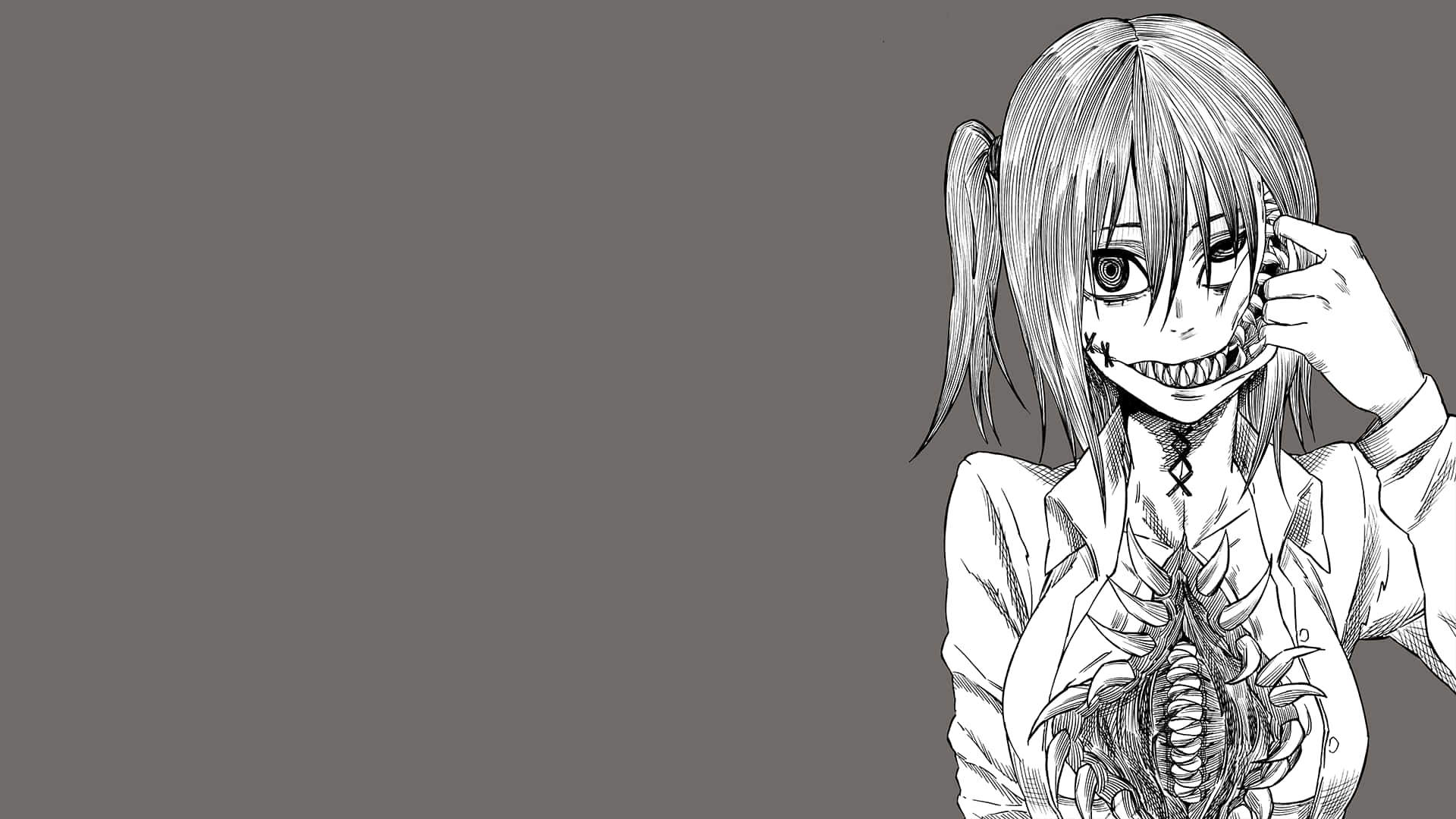 Black And White Cartoon Wallpaper