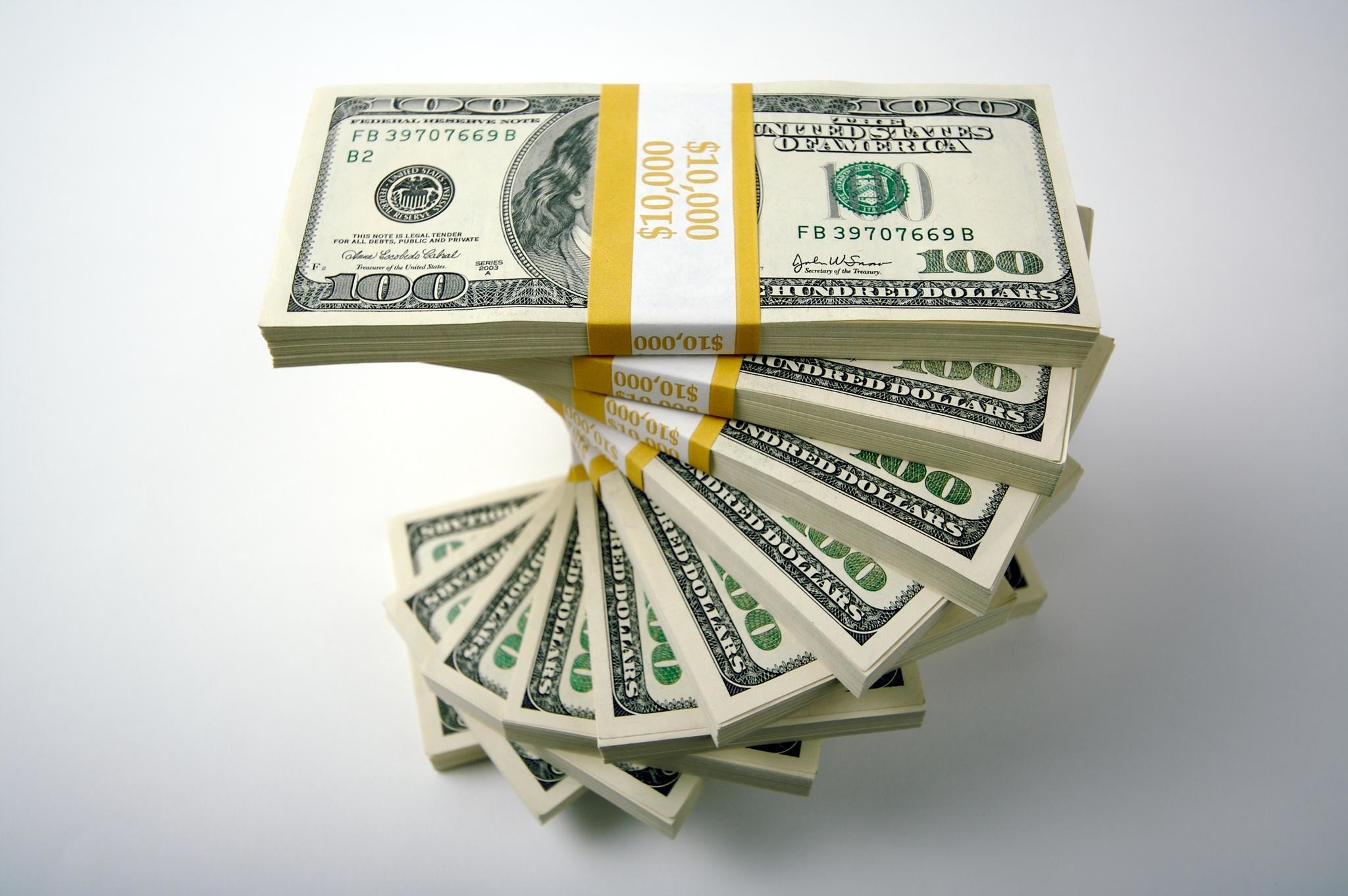 Stacks Of Money Wallpaper Image