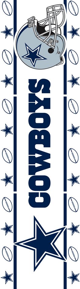 Dallas Cowboys Nfl Football Wall Border Sticker Outlet