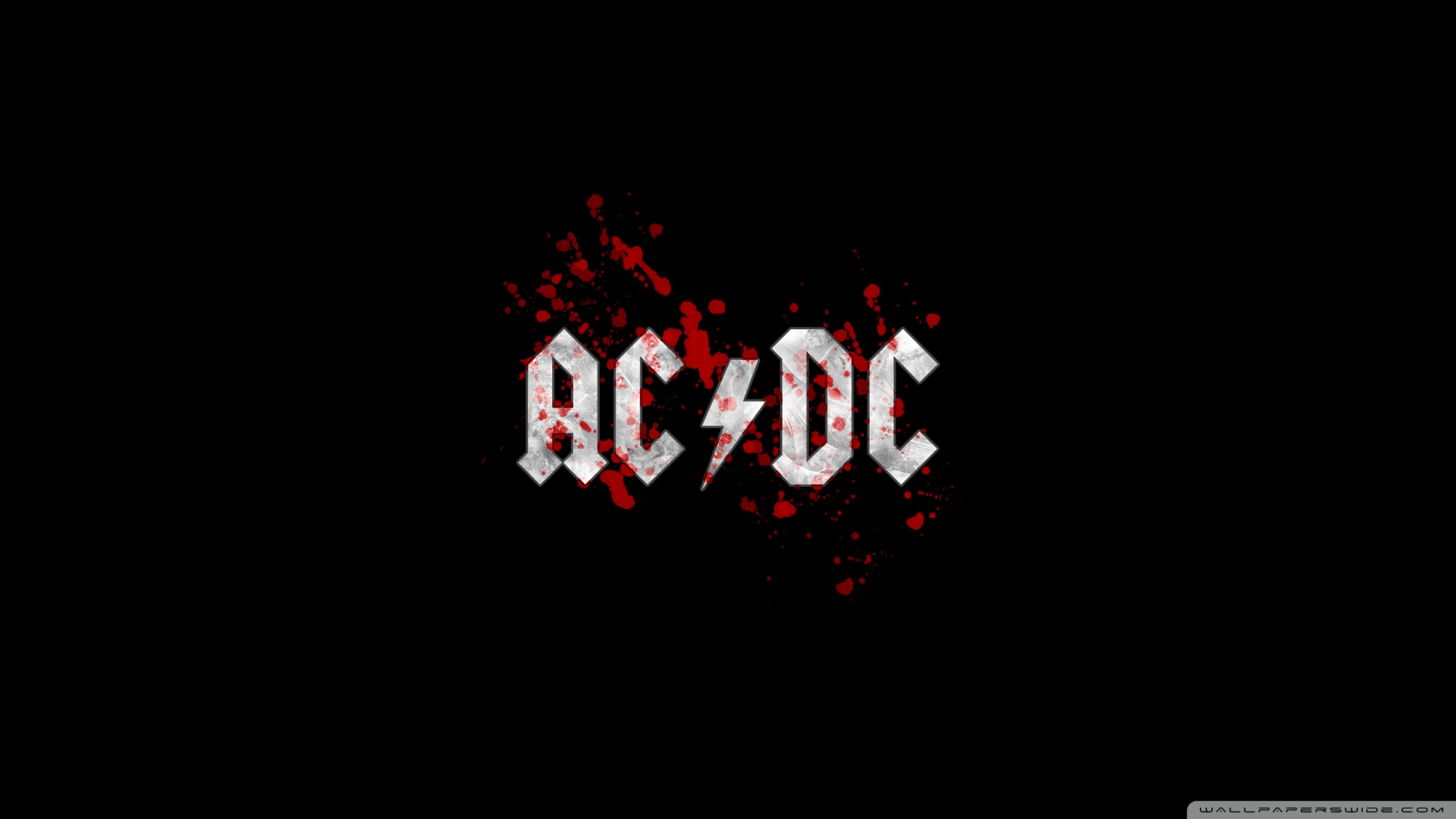 Ac Dc Blood Logo Wallpaper Wallpoper