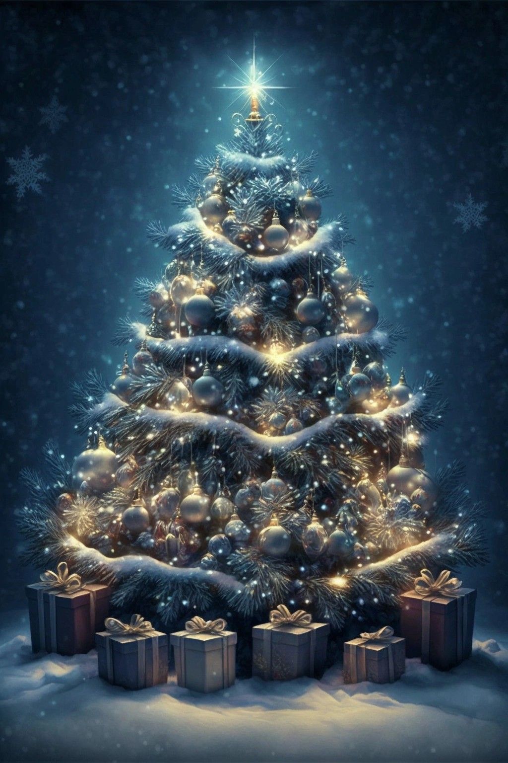 Christmas Digital Wallpaper Pack High Resolution Desktop