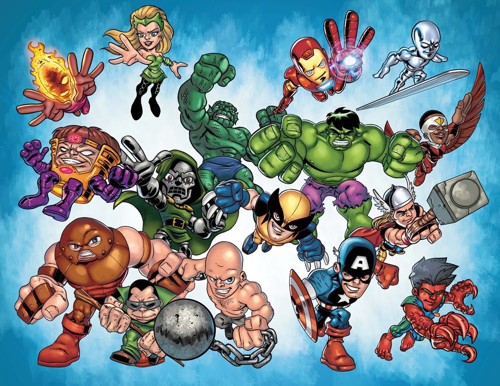 Bilinick Marvel Super Hero Squad Cartoon Photos