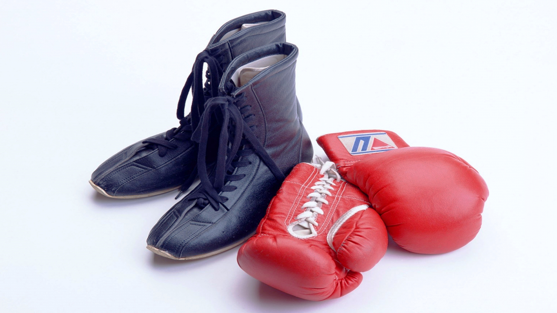 Boxing Gloves And Shoes Choice Wallpaper