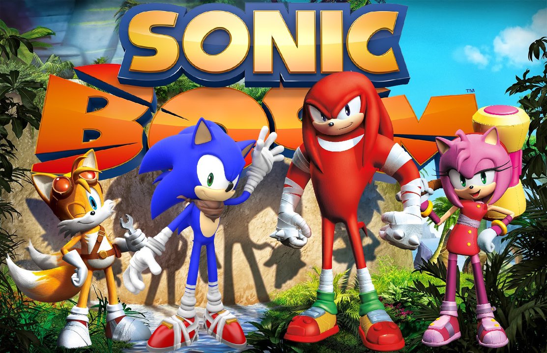Sonic Boom characters by Knuxy7789 on
