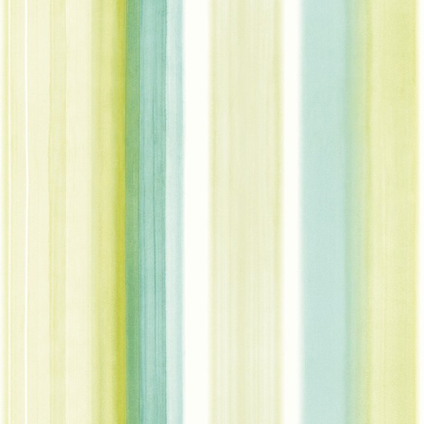 Fresh Green Stripe Wallpaper