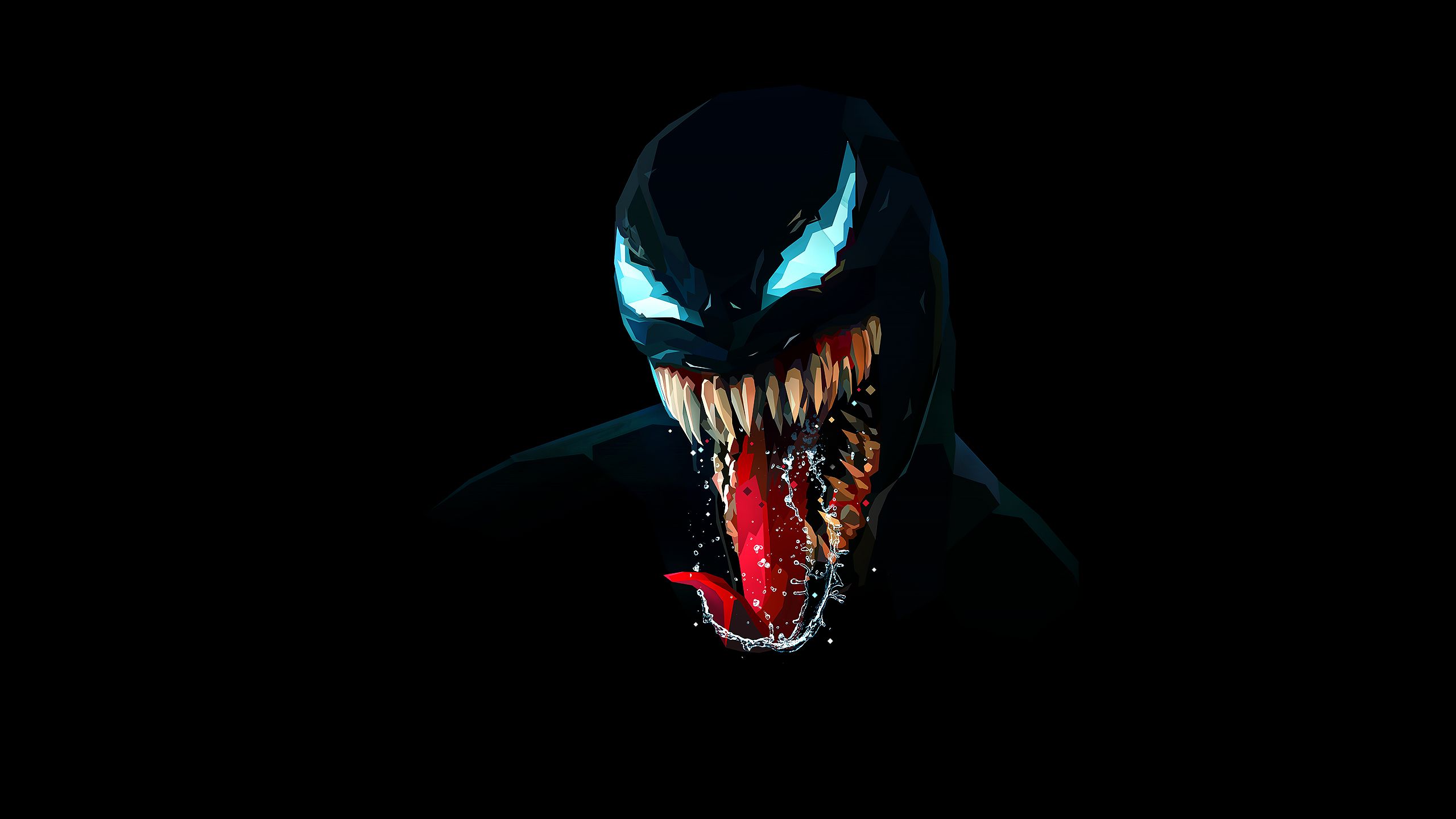 Black Venom Wallpaper Top Background