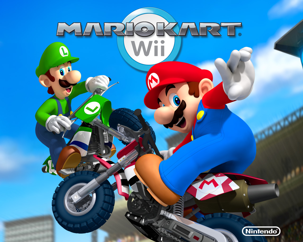 Mario Kart Wii Wallpaper Luigi Jpg