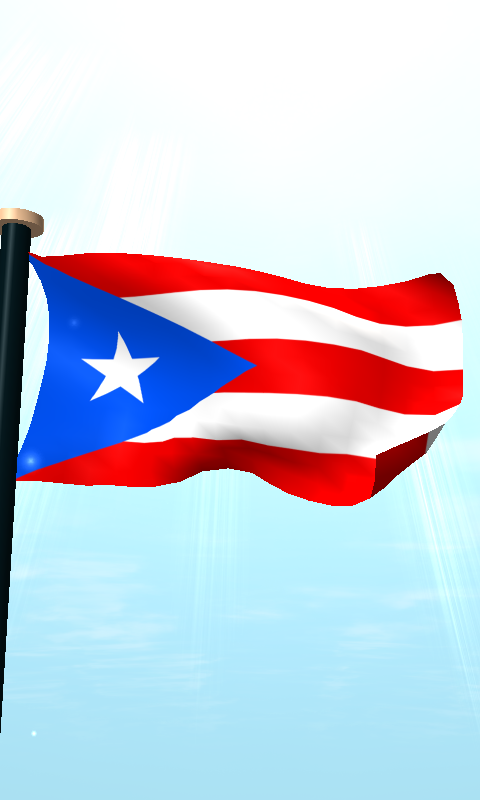 Puerto Rico Flag 3d Screenshot