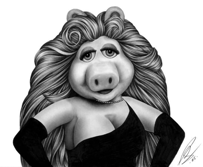 Miss Piggy by LumpyGravy on
