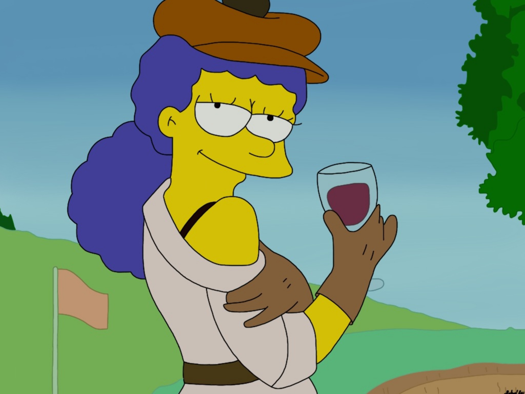 Marge Simpson By Spartandragon12 Wallpaper