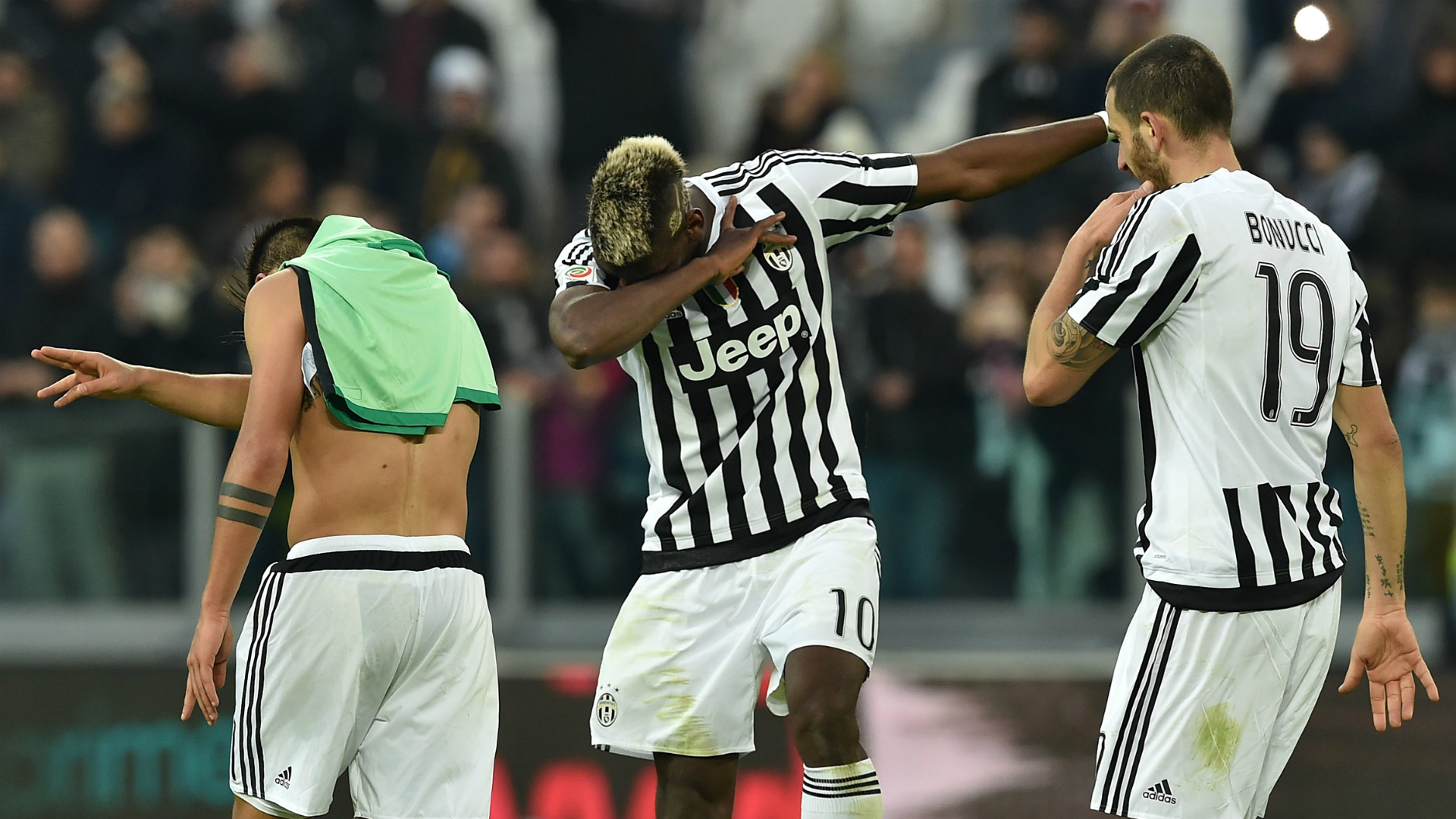 Juventus Went On To Win The Game With Leonardo Bonucci And Simone