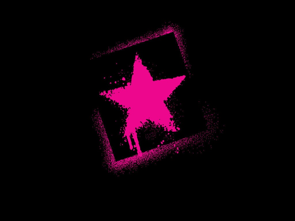 Pink Star Emo HD Wallpaper