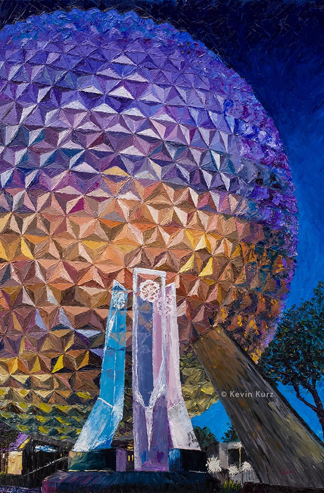Happy 40th BirtHDay Epcot Managed To Finish My Spaceship Earth