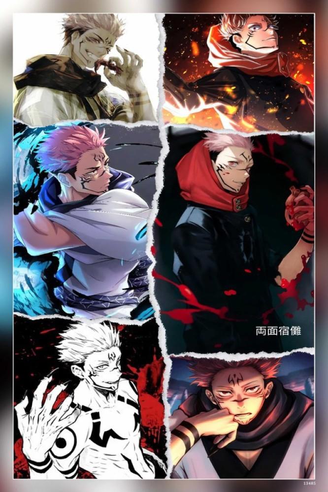 Ryoumen Sukuna Anime Itadori Japan Jujutsu Kaisen King Of Curse