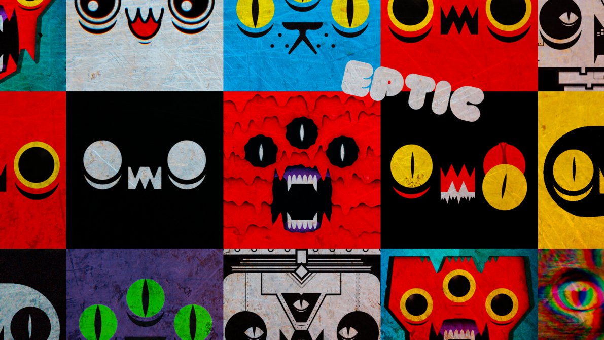 Eptic Tiled Wallpaper By Xxtendertacosxx