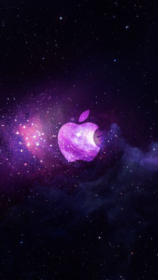 Apple In Galaxy iPad Wallpaper And Background