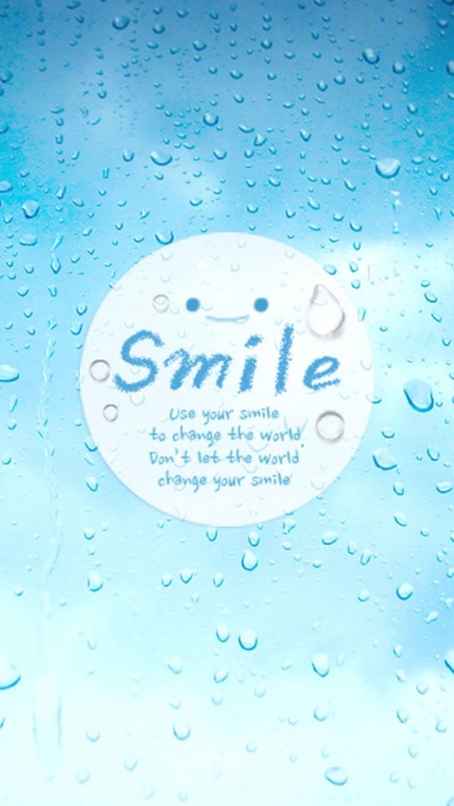 Smile Cute Spring Summer Wallpaper For iPhone And Android