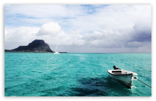 Sea Boat HD Desktop Wallpaper High Definition Fullscreen Mobile
