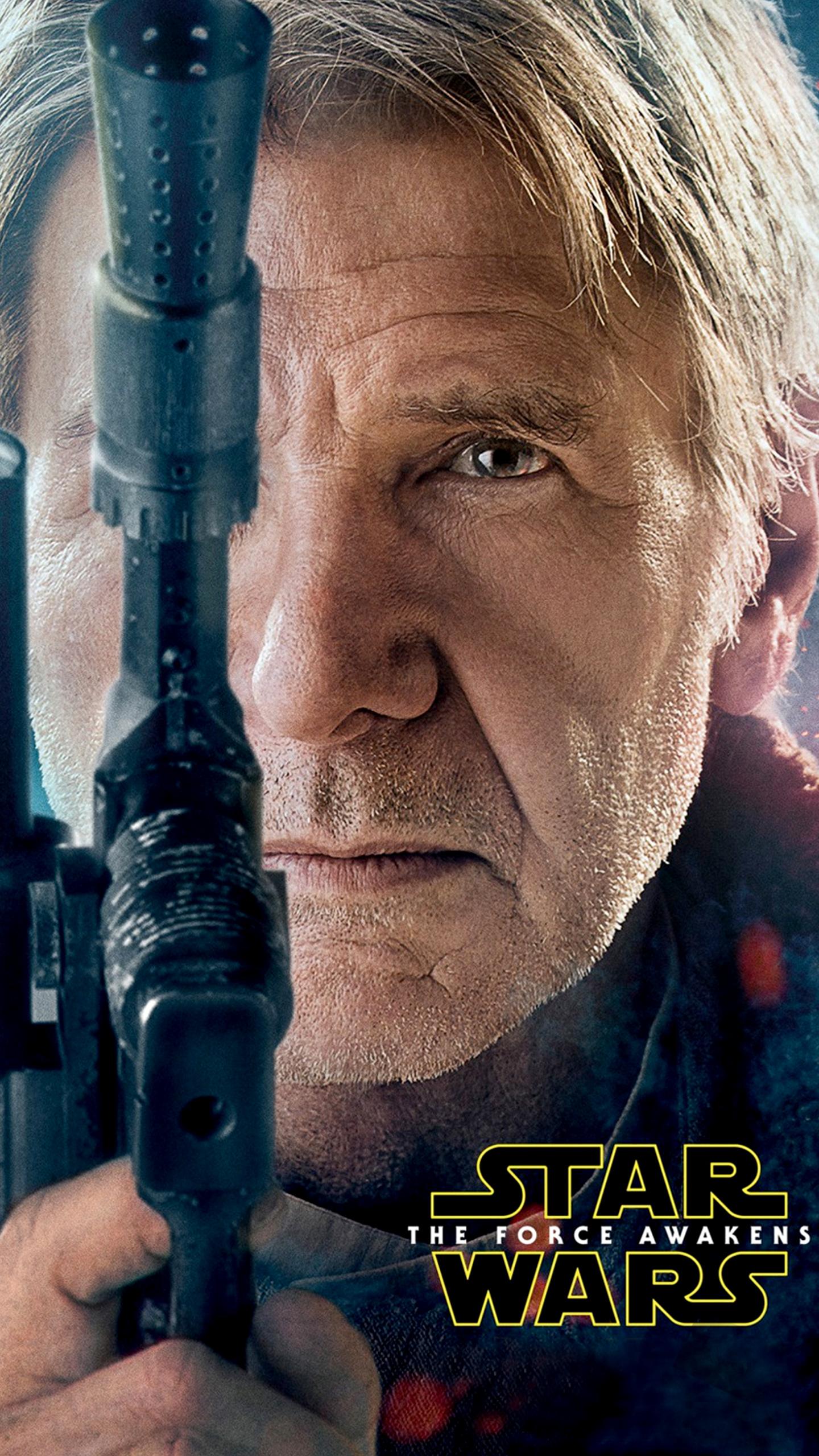 Han Solo Star Wars The Force Awakens Smartphone Wallpaper